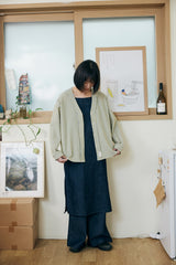 Stripe blouse / Blue