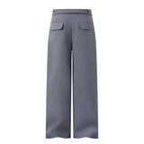 Alden Belted Wide Trousers