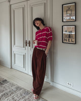 Coverden boucle half cardigan