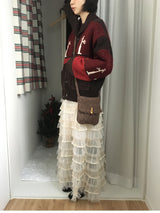 Woody Marl Knit Crossbody Bag (3 Colors)