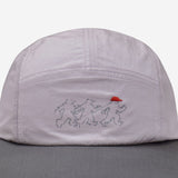 Lightweight Runners Camp Cap (Light Purple/Grey)