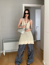 Knit Harlow Layered Sleeveless Dress