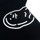 PEANUT STAIN - ハイディング ピーナッツ ブラック オーバーサイズド Tシャツ