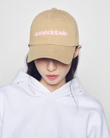 26SS フェルトアップリケベーシックボールキャップ