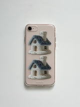 blue house case (Jelly hard)