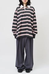 Wino Striped Rugby Top (3color)