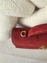 Suede Faux Leather Vintage Tote Cross Bag
