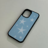 stars case (sky blue) 