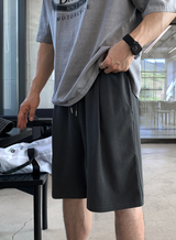 Look Wibird Supima Pigment Bermuda Pin Tuck Shorts