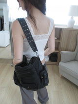 stud strap bag