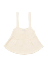 Ribbon Knit Bustier [Ivory]