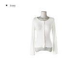Kable Slim Button Round Cardigan
