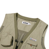 UTILITY STRING POCKET VEST [LIGHT OLIVE]
