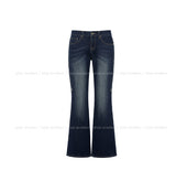 Rika Stitch Low Bootcut Denim Pants