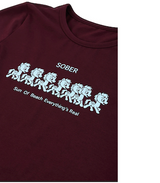 ソーバーパレードTシャツ ワイン