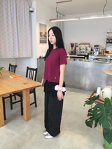 ダレクロップ起毛半袖Tシャツ（6c）