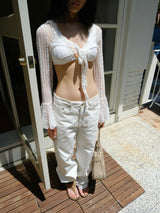 sheer lace bikini set
