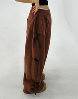 [FAST SHIPPING❤] SIDE PINTUCK PLEATED RIBBON PANTS - 10 COLOR♥