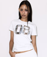 2WAY 08 ホースTシャツ (ホワイト) F26QB078