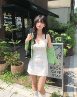 ローズレースミニワンピ