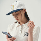 ALCP ハイスクールキャップ (Navy & White)