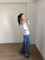 Sea Pocket Straight Denim (1color)