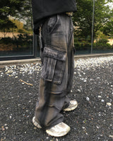 DV Glam カーゴダーティデニムパンツ (1C)
