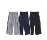 Route Track Color Matching Wide Pants