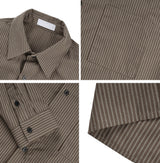 Meden Striped Cotton Shirt