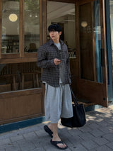Summer mata checkered shirt