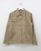 Trucker Washed Jacket (2color)