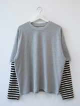 boxy fit layered T 