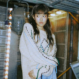 ボヘミアンケーブルニット