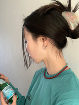 ピーチミントヘアクリップ