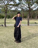 ゴーバーノンフェードカーブドデニムパンツ