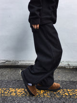 [SET] ママンゴールデンプルオーバーフーディー + ピンタックワイドパンツ 4C