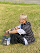 デニムバルーンハーフパンツ 2C