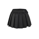 Classic Pleated Mini Skirt