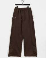 Tomong Side Snap two-Way Snap sweat Pants