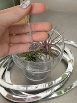 Spiral mini horse necklace