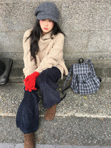 コーデュロイピンタックカーゴパンツ (3color)