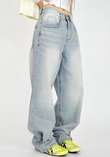 (UNISEX)ソフトデニムパンツ