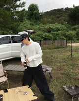 No.1445 ワッフル FH クロップ T (3color)