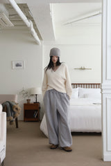 Fluffy Angora Wrap Knit