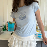 Weekend Shoulder Top (blueberry)