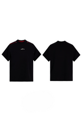 コントラスト デコンストラクテッド Tシャツ