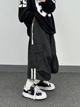 burger track cotton shorts