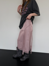 クローゼットサテンレーススカート