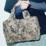 パディングトートバッグ (Leopard)