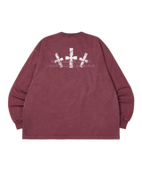  P.Crusades long sleeve _ Solid pink